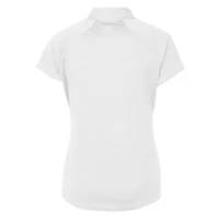 Women's Cutter & Buck White Baltimore Ravens Forge Stretch Polo