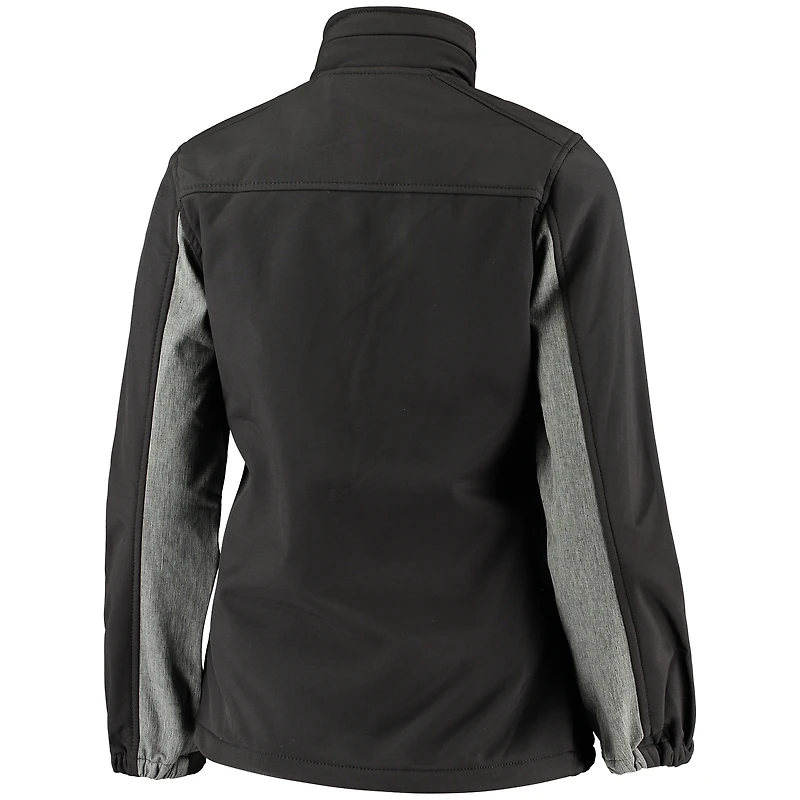 Women's Dunbrooke Black Baltimore Ravens Zephyr Softshell Full-Zip Jacket