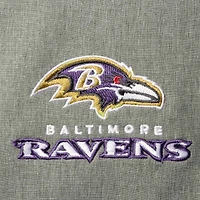 Women's Dunbrooke Black Baltimore Ravens Zephyr Softshell Full-Zip Jacket