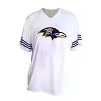 Women's Fanatics Lamar Jackson White Baltimore Ravens Plus Fashion Jersey
