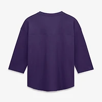 Women's Fanatics  Purple Baltimore Ravens Team First Deceptive Juke 3/4-Sleeve V-Neck T-Shirt
