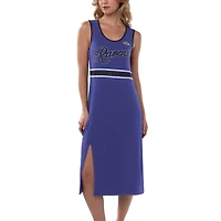 Robe longue G-III 4Her par Carl Banks pour femmes, violette, Baltimore Ravens, Main Field