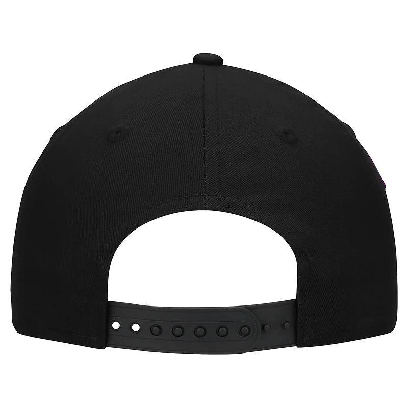 Women's New Era  Black Baltimore Ravens  Stardom A-Frame 9FORTY Adjustable Hat