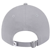 Casquette ajustable Main 9TWENTY des Baltimore Ravens de New Era pour femme, gris