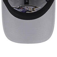 Casquette ajustable Main 9TWENTY des Baltimore Ravens de New Era pour femme, gris