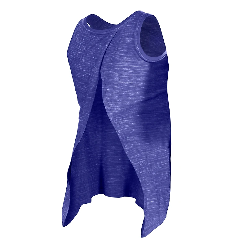 Débardeur actif New Era violet Baltimore Ravens Space Dye pour femme