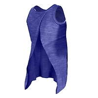 Débardeur actif New Era violet Baltimore Ravens Space Dye pour femme