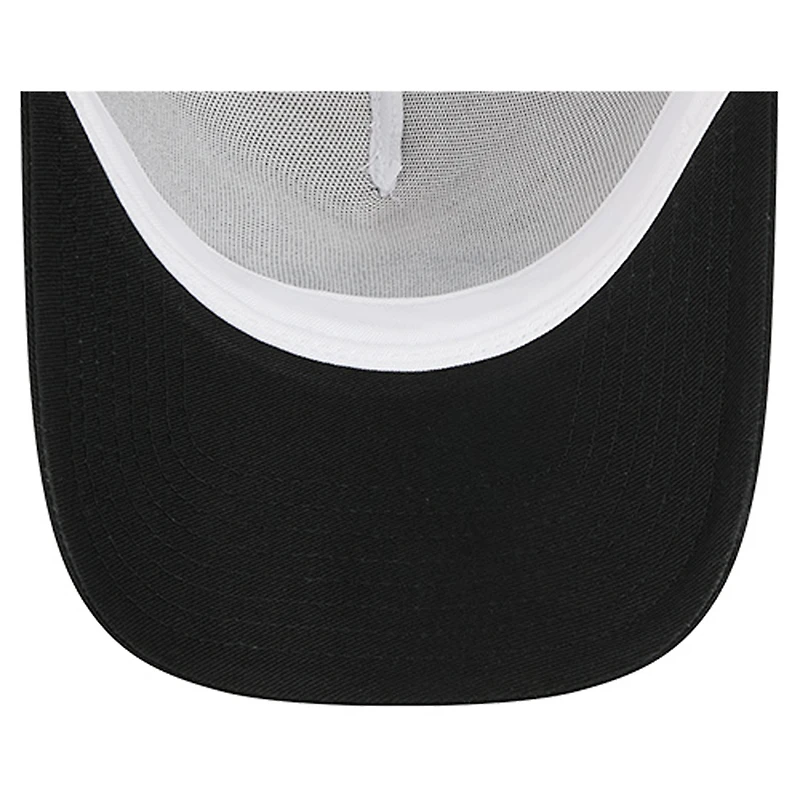 Women's New Era White/Black Baltimore Ravens Friendship Bracelet 9FORTY Adjustable Hat