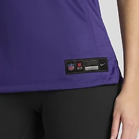 Maillot de match Nike Ben Cleveland violet Baltimore Ravens pour femme