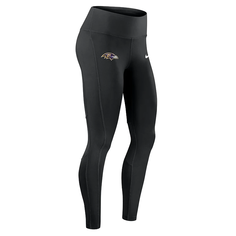 Legging Nike noir Baltimore Ravens Primetime Epic Fast Dri-FIT pour femme