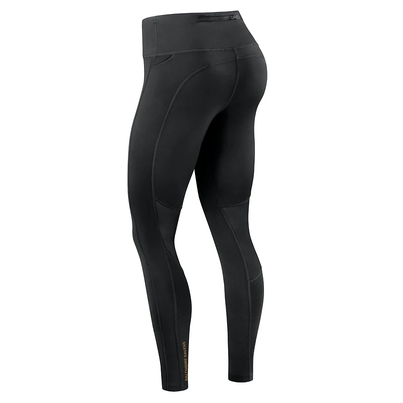 Legging Nike noir Baltimore Ravens Primetime Epic Fast Dri-FIT pour femme