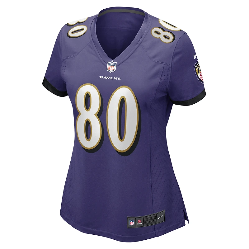Women's Nike Isaiah Likely Purple Baltimore Ravens Player Game Jersey