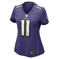 Women's Nike Jordan Stout Purple Baltimore Ravens Player Game Jersey