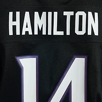 Women's Nike Kyle Hamilton Black Baltimore Ravens Alternate Game Jersey