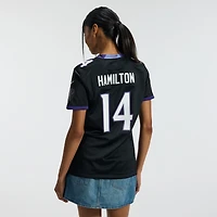 Women's Nike Kyle Hamilton Black Baltimore Ravens Alternate Game Jersey