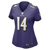 Women's Nike Kyle Hamilton Purple Baltimore Ravens Player Game Jersey