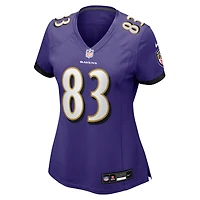 Maillot Nike LaJohntay Wester violet pour femme des Baltimore Ravens