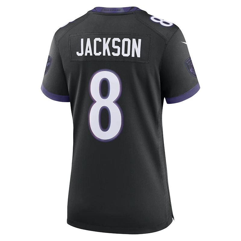 Women's Nike Lamar Jackson Purple Baltimore Ravens Alternate Game Jersey