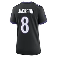 Women's Nike Lamar Jackson Purple Baltimore Ravens Alternate Game Jersey