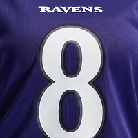 Women's Nike Lamar Jackson Purple Baltimore Ravens Team Game Jersey