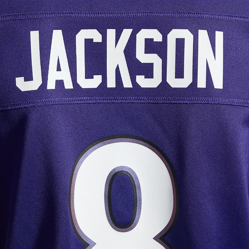 Women's Nike Lamar Jackson Purple Baltimore Ravens Team Game Jersey