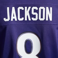 Women's Nike Lamar Jackson Purple Baltimore Ravens Team Game Jersey