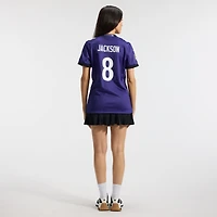 Women's Nike Lamar Jackson Purple Baltimore Ravens Team Game Jersey