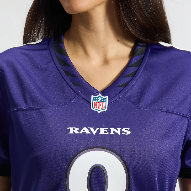 Women's Nike Lamar Jackson Purple Baltimore Ravens Team Game Jersey