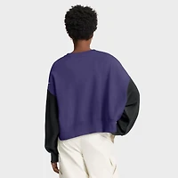 Sweat-shirt oversize violet à blocs de couleurs Nike pour femme des Baltimore Ravens