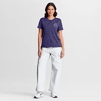 Women's Nike Purple Baltimore Ravens Sideline Velocity Dri-FIT T-Shirt