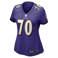 Maillot de match Nike Roger Rosengarten violet des Baltimore Ravens pour femme