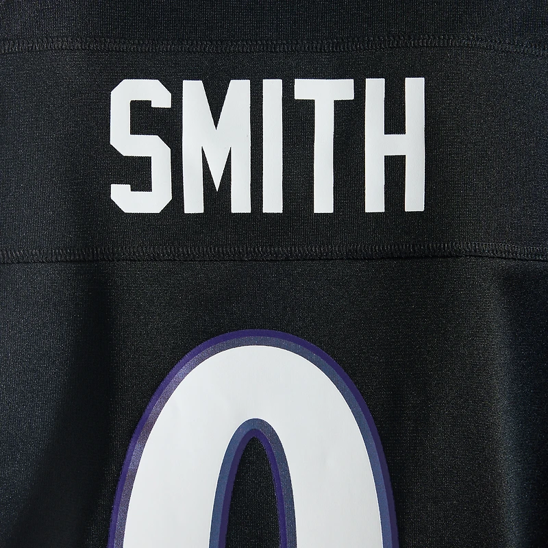 Maillot alternatif noir Nike Roquan Smith pour femme, Baltimore Ravens