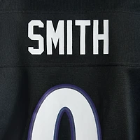 Maillot alternatif noir Nike Roquan Smith pour femme, Baltimore Ravens