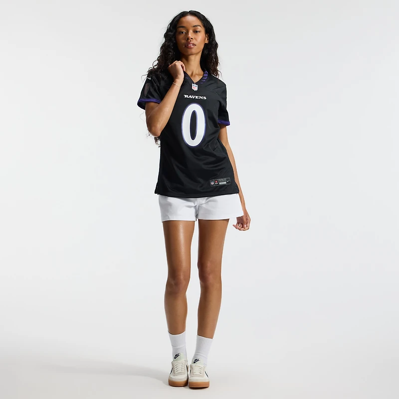 Women's Nike Roquan Smith Black Baltimore Ravens Alternate Game Jersey