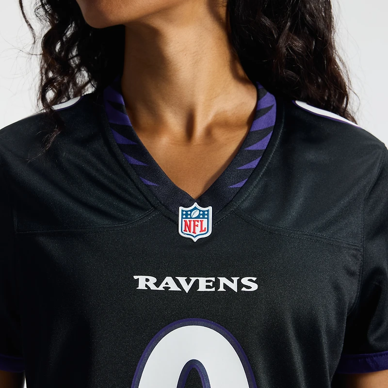 Women's Nike Roquan Smith Black Baltimore Ravens Alternate Game Jersey