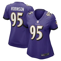 Maillot de match violet Nike Baltimore Ravens pour femme