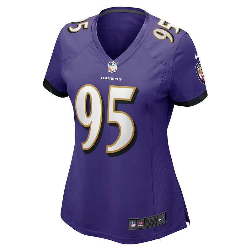 Women's Nike Tavius Robinson Purple Baltimore Ravens Game Jersey