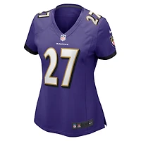 Maillot de match Nike T.J. Tampa violet pour femme des Baltimore Ravens