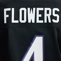 Women's Nike Zay Flowers Black Baltimore Ravens Alternate Game Jersey