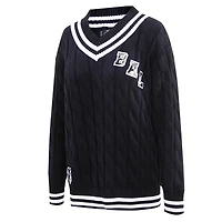 Pull à col en V Pro Standard pour femmes, noir, Baltimore Ravens Prep