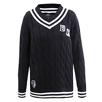 Pull à col en V Pro Standard pour femmes, noir, Baltimore Ravens Prep