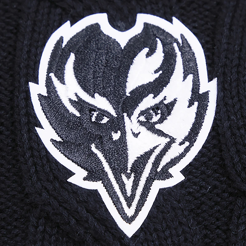 Pull à col en V Pro Standard pour femmes, noir, Baltimore Ravens Prep