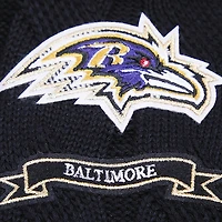 Pull à col en V Pro Standard pour femmes, noir, Baltimore Ravens Prep
