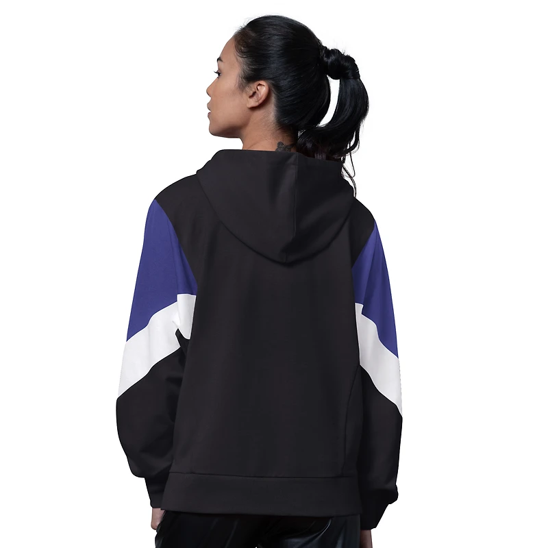 Sweat à capuche noir pour femme des Ravens de Baltimore