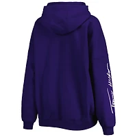 Women's Tommy Hilfiger Purple Baltimore Ravens Becca Drop Shoulder Pullover Hoodie