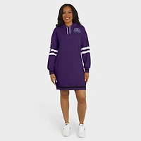 Robe à capuche violette des Baltimore Ravens pour femme par Erin Andrews