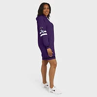 Robe à capuche violette des Baltimore Ravens pour femme par Erin Andrews