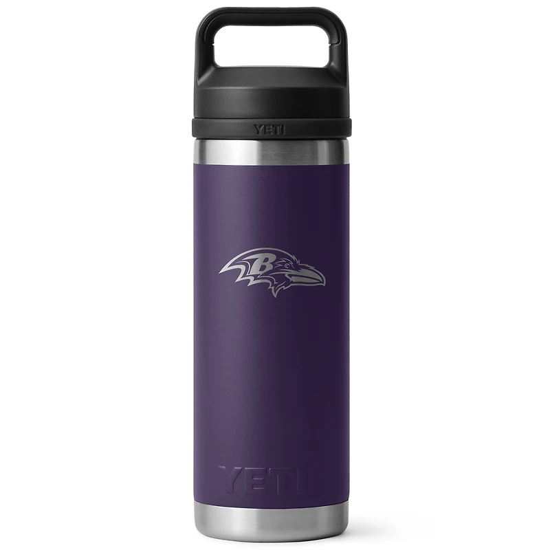 Bouteille d'eau Rambler Chug YETI Baltimore Ravens Secondary 53 cl