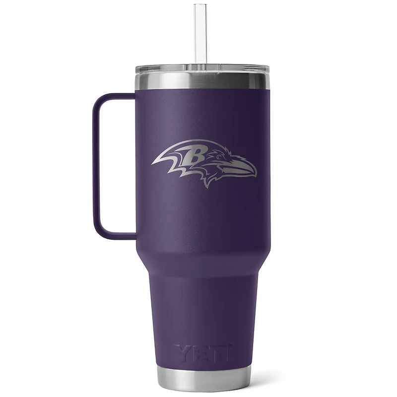 Tasse à paille Rambler YETI Baltimore Ravens (1,27 l)