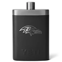 YETI Black Baltimore Ravens 7oz. Flask